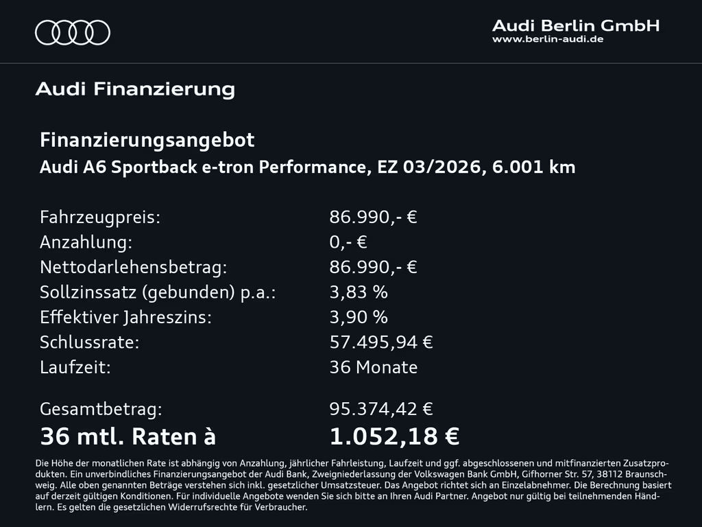 Audi A6 e-tron