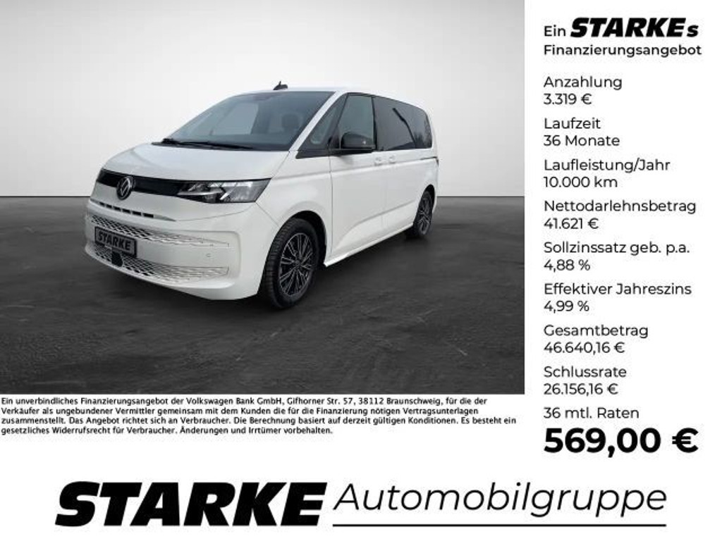 Volkswagen Multivan DSG 2.0 TDI T7