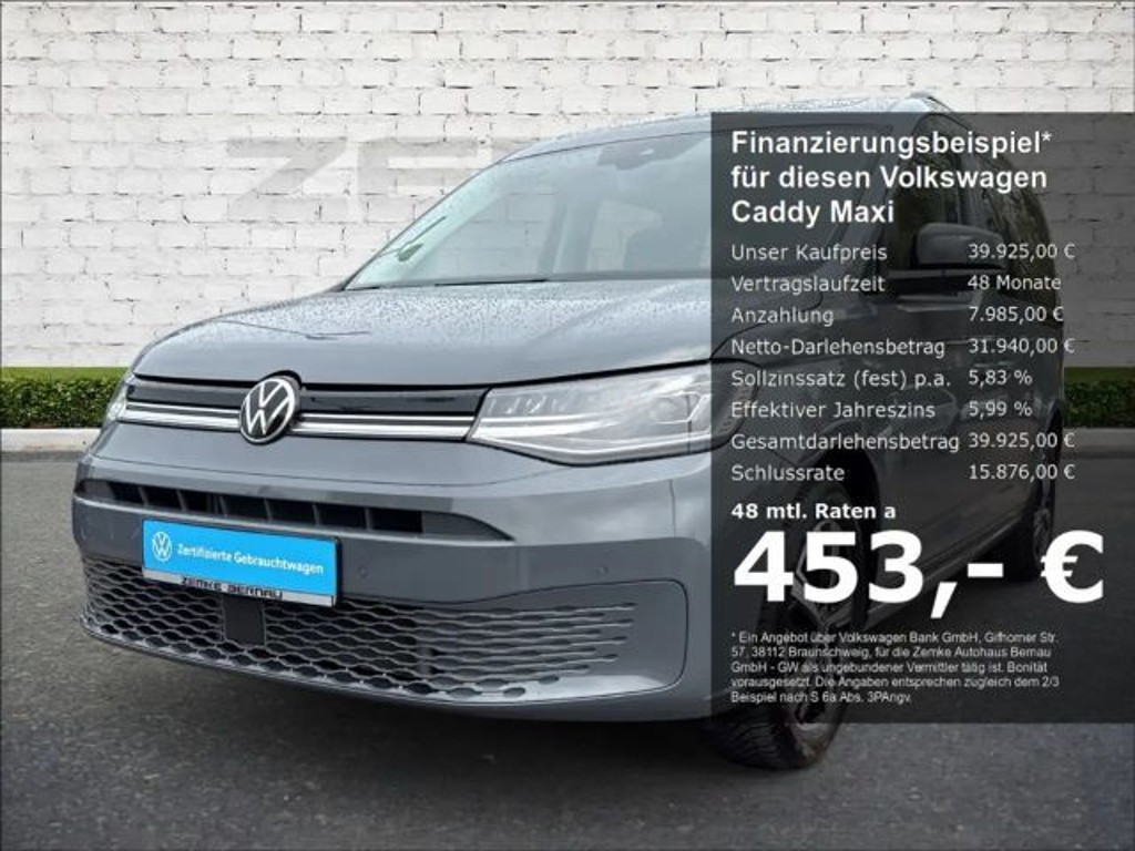 Volkswagen Caddy DSG 1.5 TSI