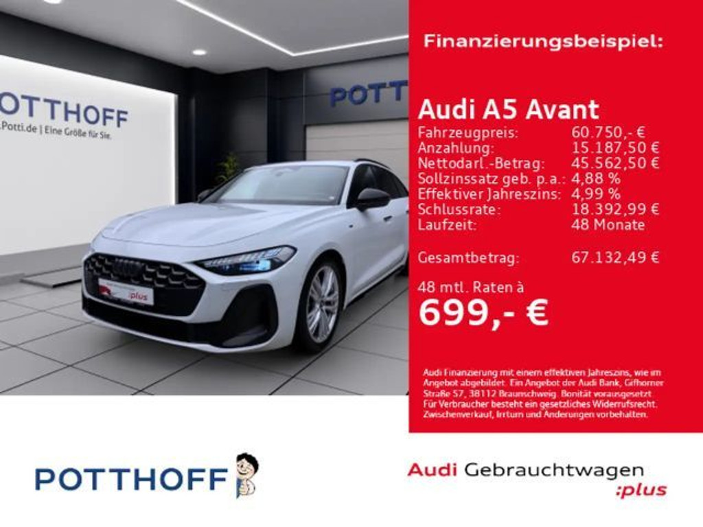 Audi A5 Quattro S-Line Hybride