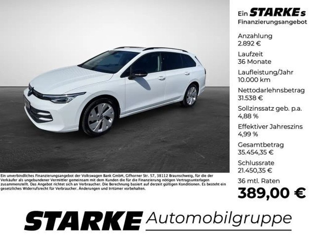 Volkswagen Golf DSG Variant 1.5 eTSI