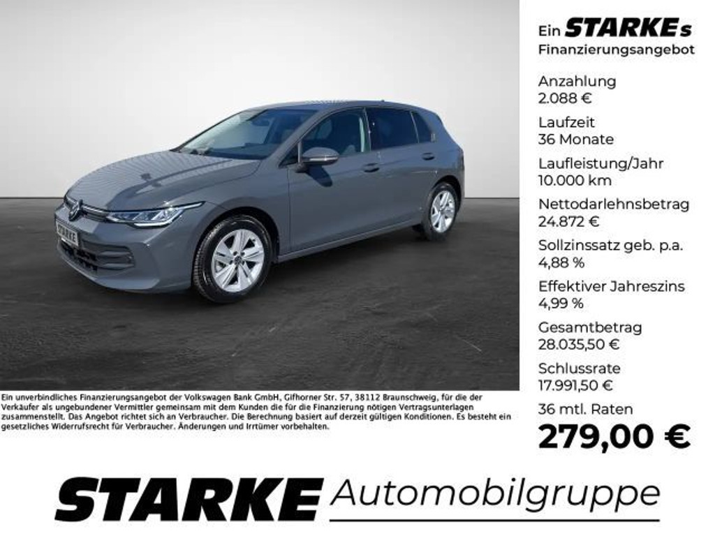 Volkswagen Golf Life 1.5 TSI