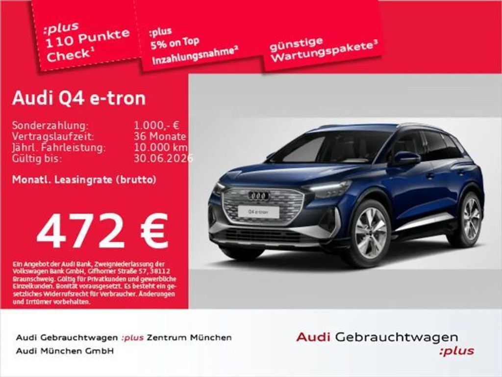 Audi Q4 e-tron S-Line