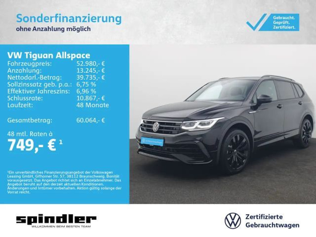 Volkswagen Tiguan DSG Allspace R-Line 2.0 TSI