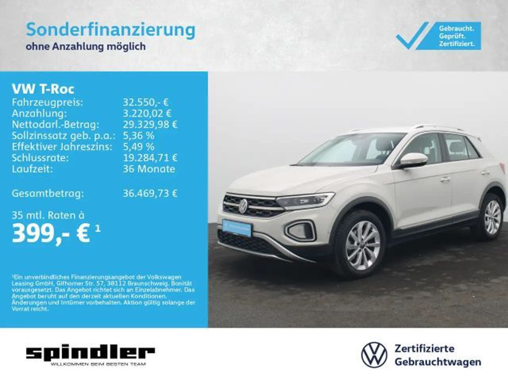 Volkswagen T-Roc DSG Style IQ.Drive 2.0 TDI