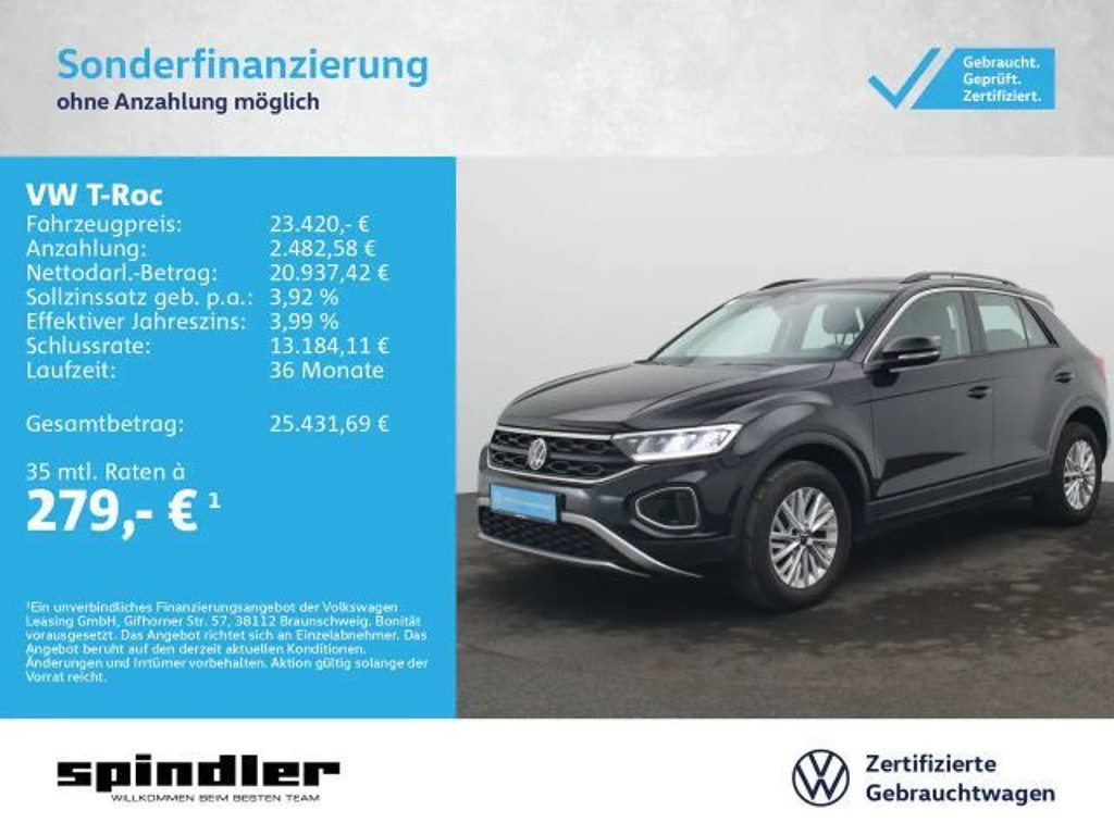 Volkswagen T-Roc DSG Life 2.0 TDI