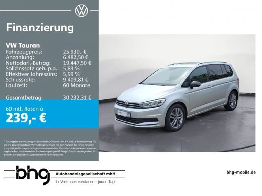 Volkswagen Touran Comfortline DSG 2.0 TDI