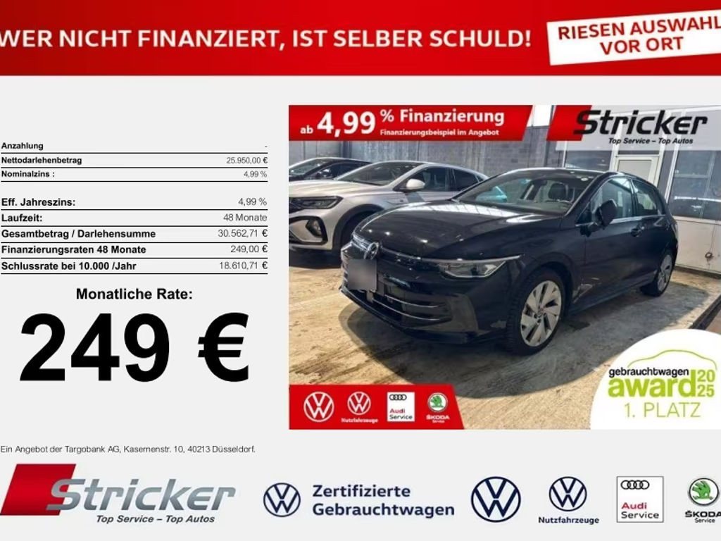 Volkswagen Golf DSG Style 2.0 TDI