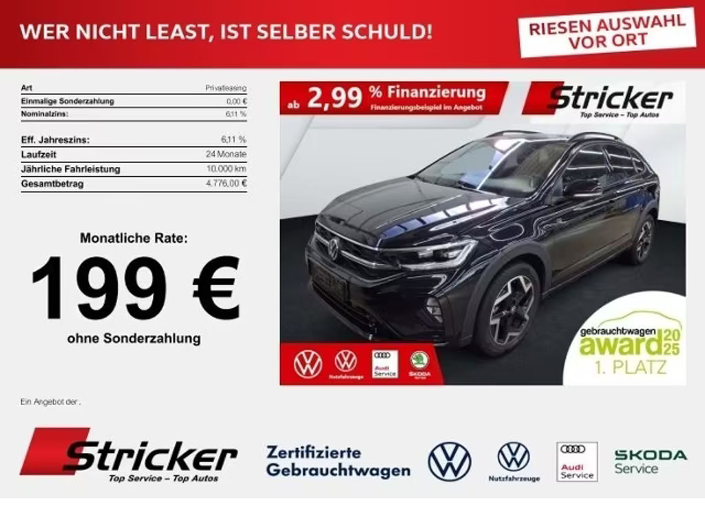 Volkswagen Taigo R-Line 1.5 TSI