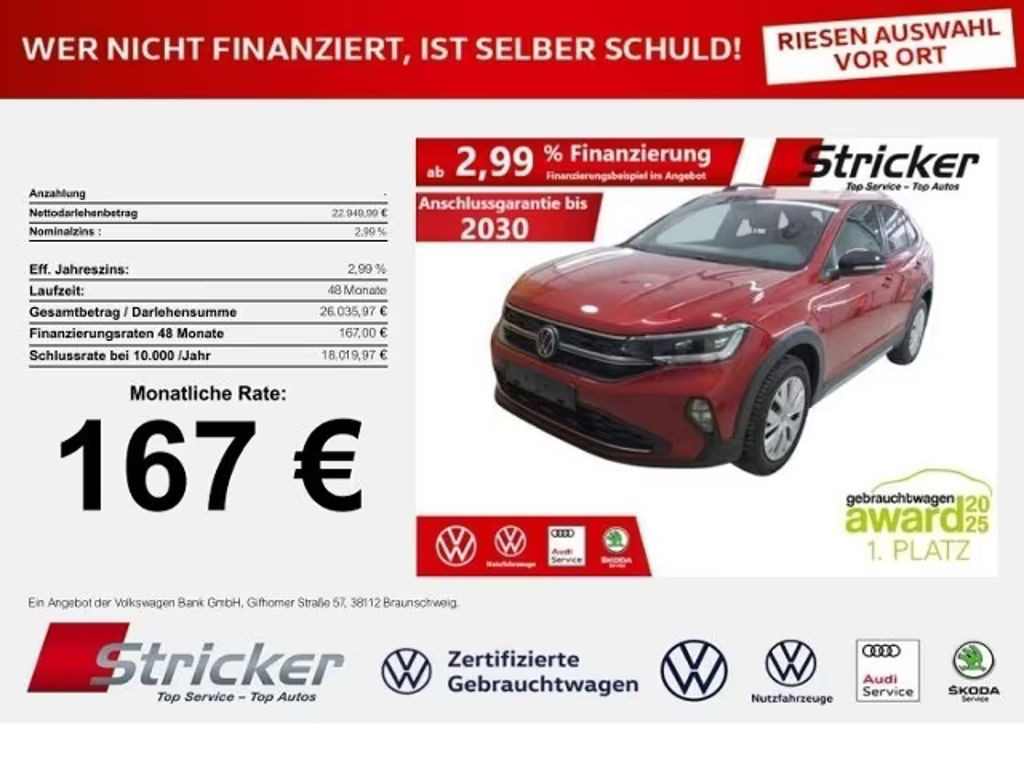 Volkswagen Taigo 1.0 TSI IQ.Drive