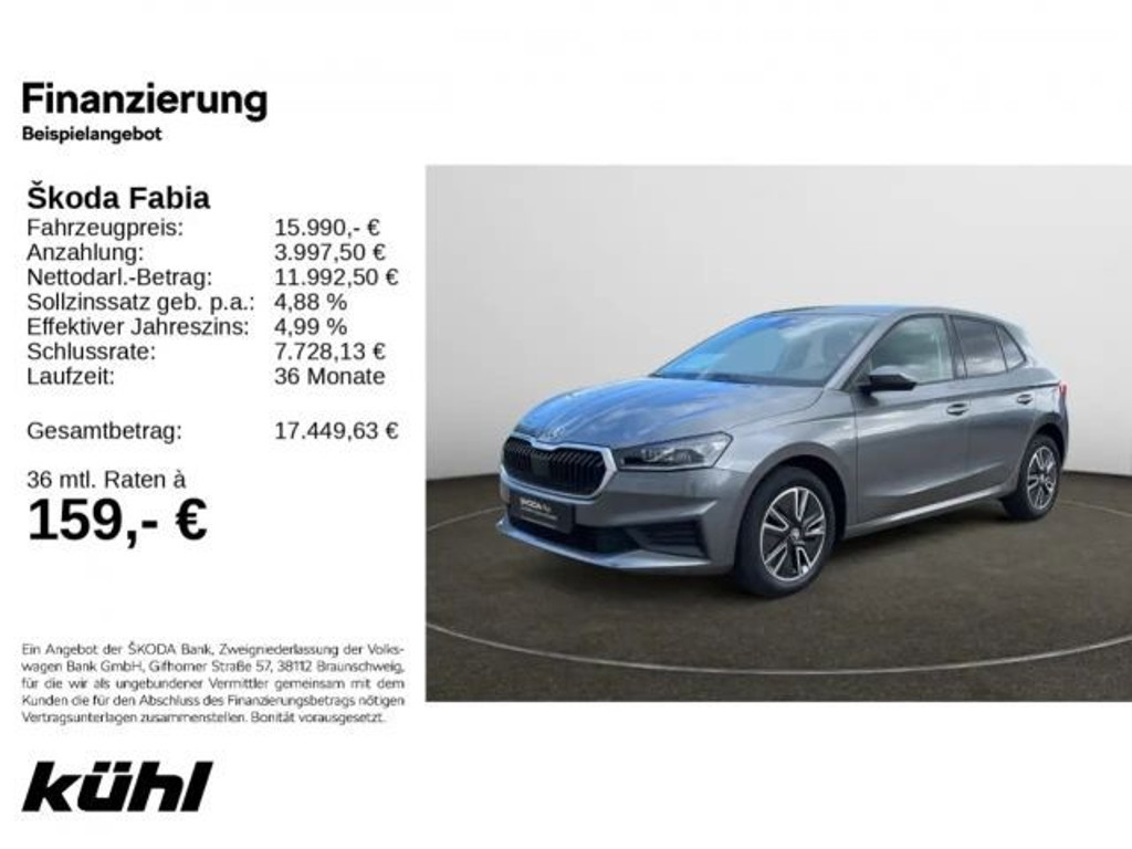 Skoda Fabia 1.0 TSI Tour