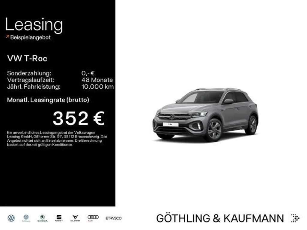 Volkswagen T-Roc 4Motion DSG R-Line 2.0 TSI