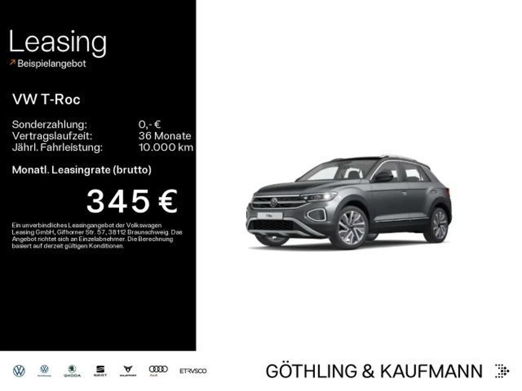 Volkswagen T-Roc DSG Style 1.5 TSI