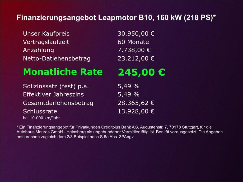Leapmotor B10