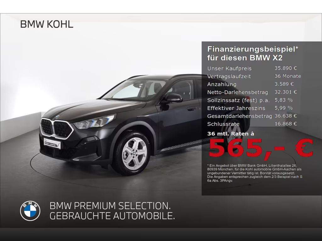 BMW X2 sDrive