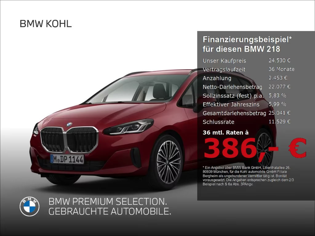 BMW 2 Serie 218 218i