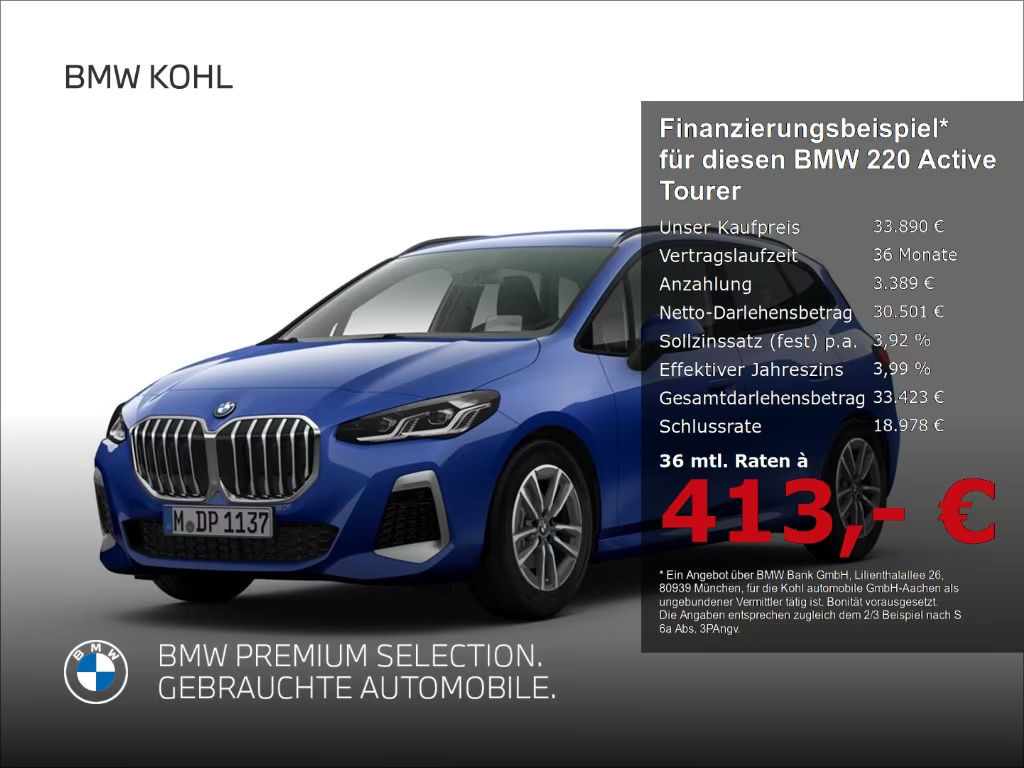 BMW 2 Serie 220 M-Sport Active Tourer 220i