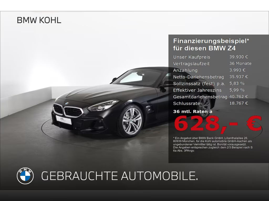 BMW Z4 M-Sport sDrive Cabrio Roadster