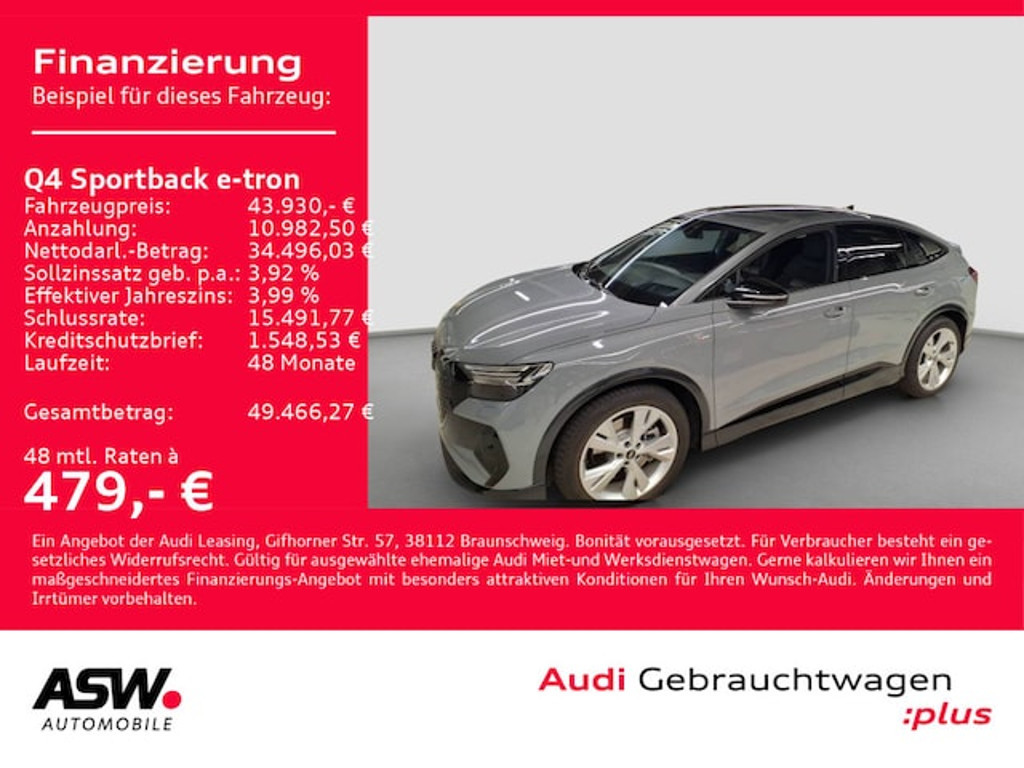 Audi Q4 e-tron Sportback 40