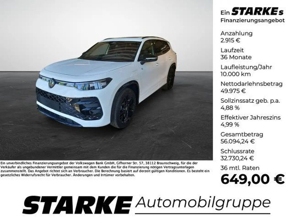 Volkswagen Tayron DSG R-Line eHybrid 1.5 TSI