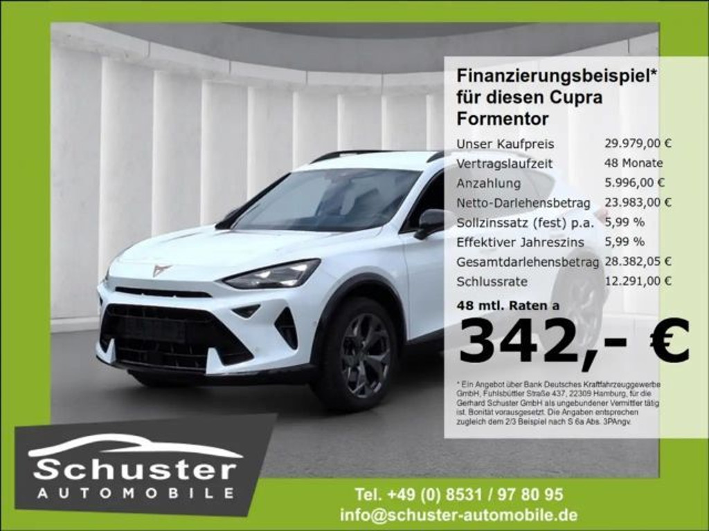 Cupra Formentor 1.5eTSI*Sennheiser 360°Ka Schalensitze