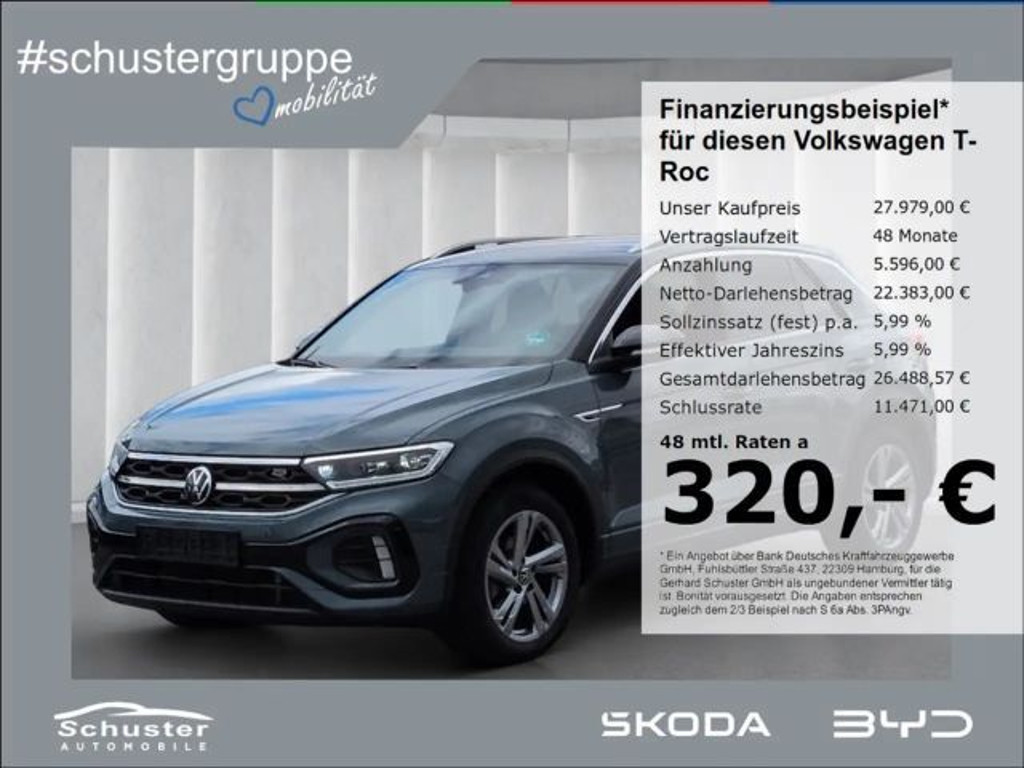 Volkswagen T-Roc DSG R-Line