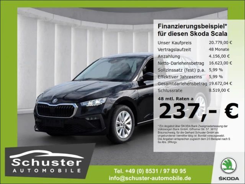 Skoda Scala 1.0 TSI Selection