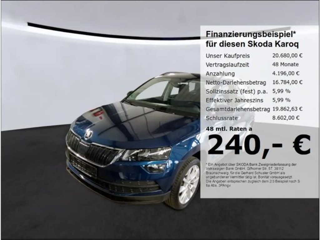 Skoda Karoq Style 1.0 TSI Style