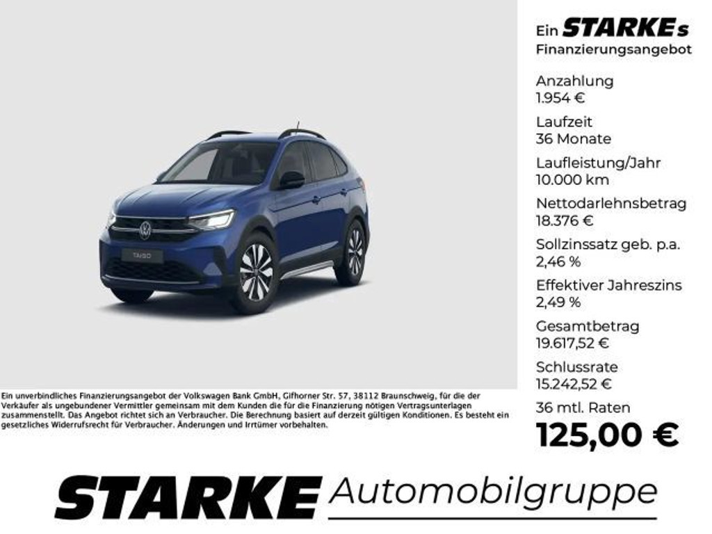 Volkswagen Taigo 1.0 TSI