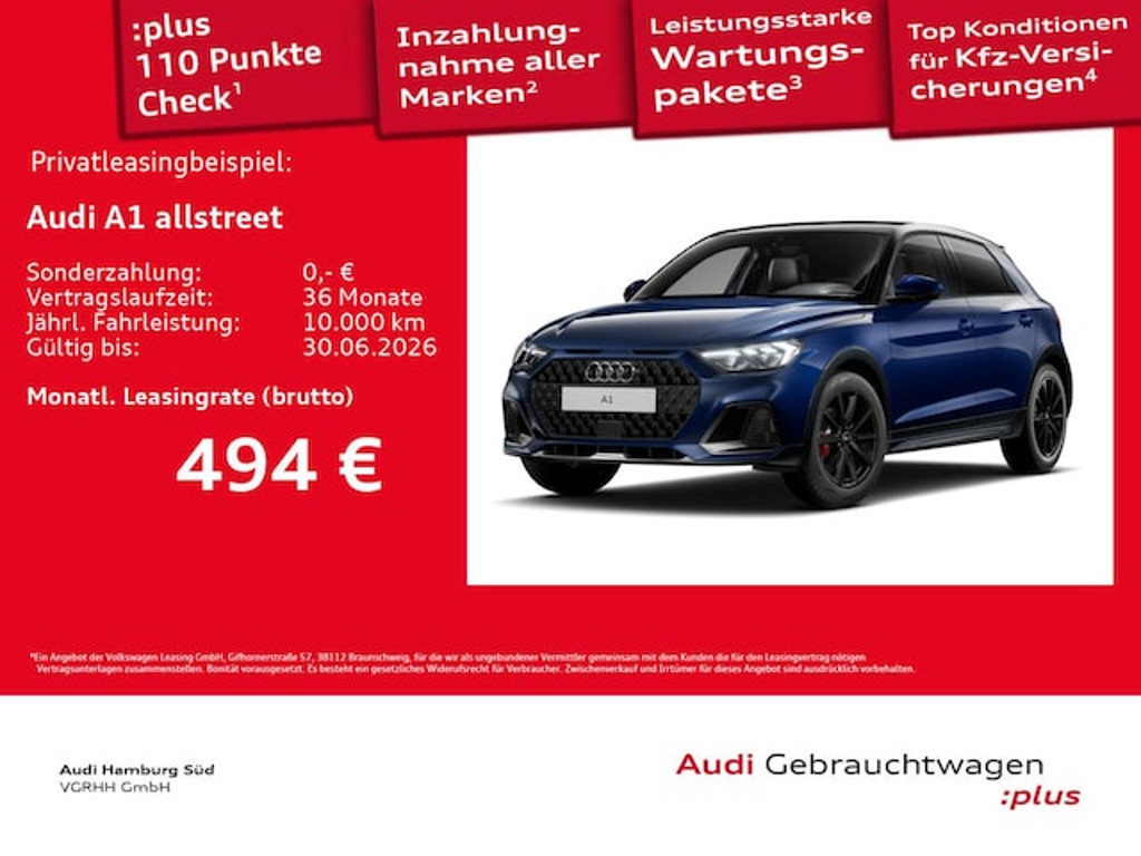 Audi A1 S-Tronic 35 TFSI Allstreet