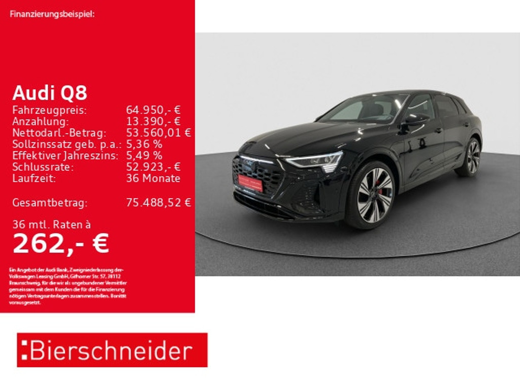 Audi Q8 e-tron Quattro S-Line 55