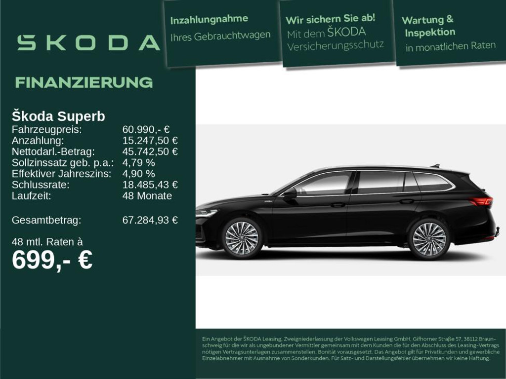 Skoda Superb Combi 4x4 2.0 TDI