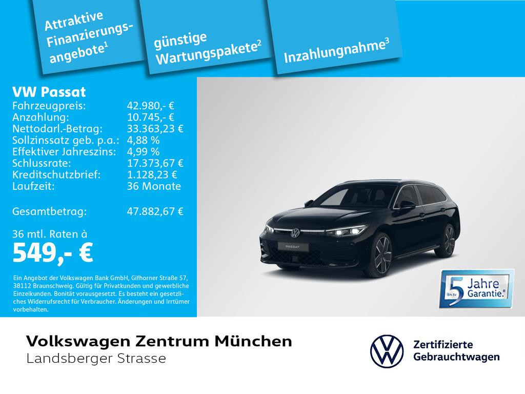 Volkswagen Passat R-Line IQ.Drive 2.0 TDI