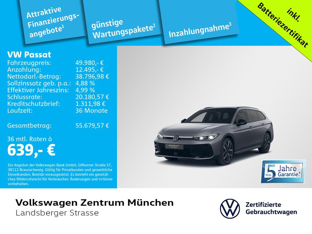 Volkswagen Passat R-Line eHybrid 1.5 TSI IQ.Drive