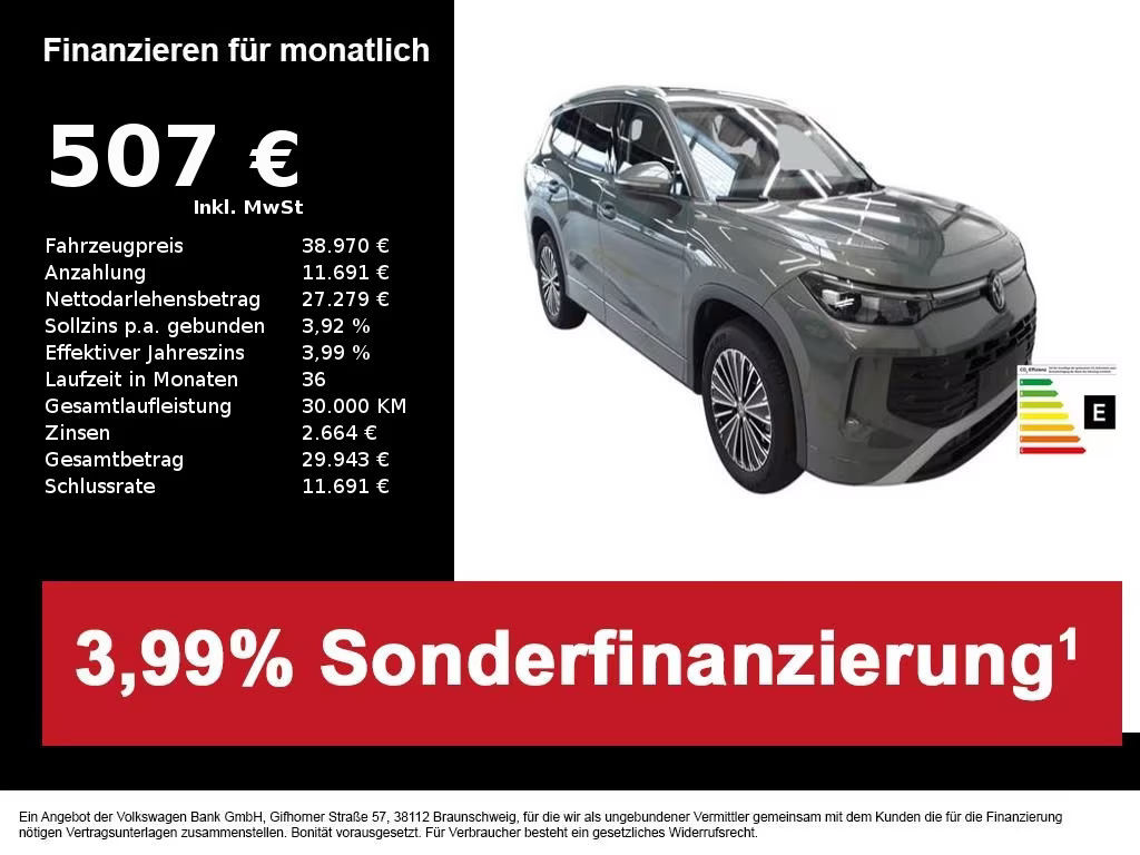 Volkswagen Tayron DSG Life 2.0 TDI