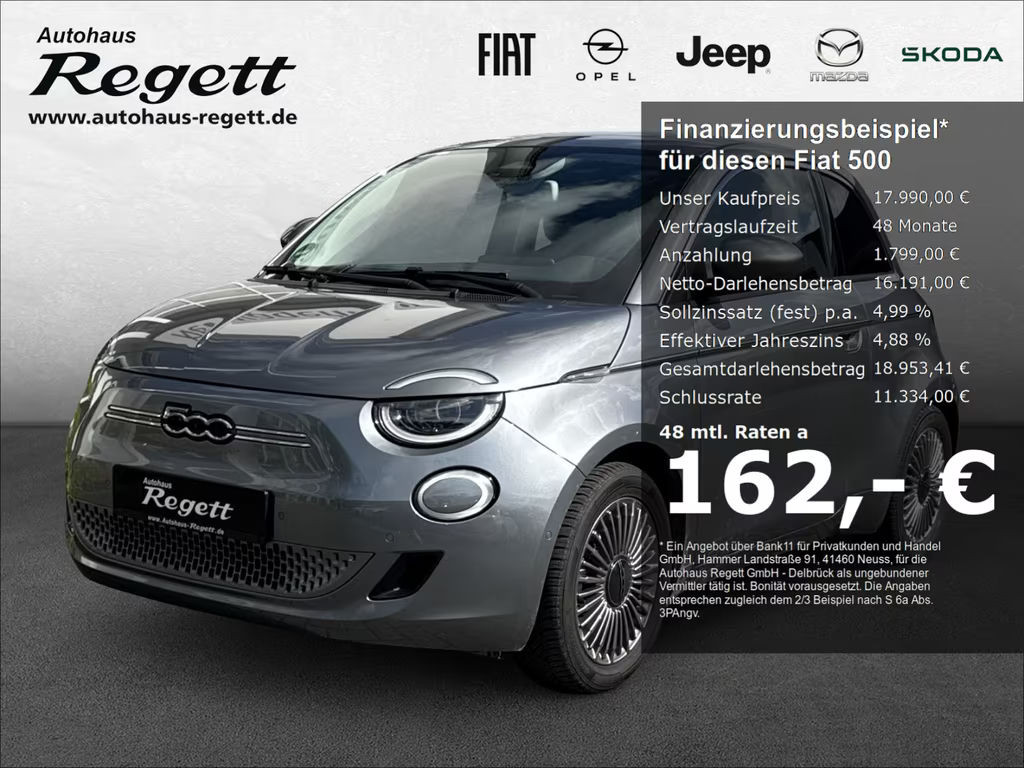 Fiat 500e Icon