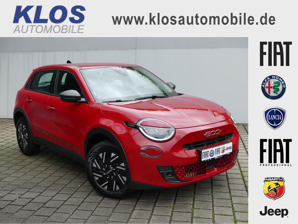 Fiat 600e HYBRID 1.2 T3 100PS DCT CARPLAY SHZ PDC KOMF