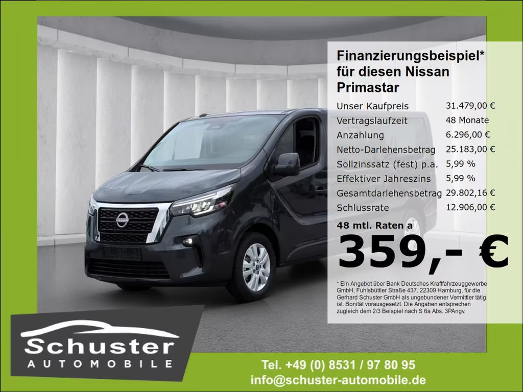 Nissan Primastar Tekna