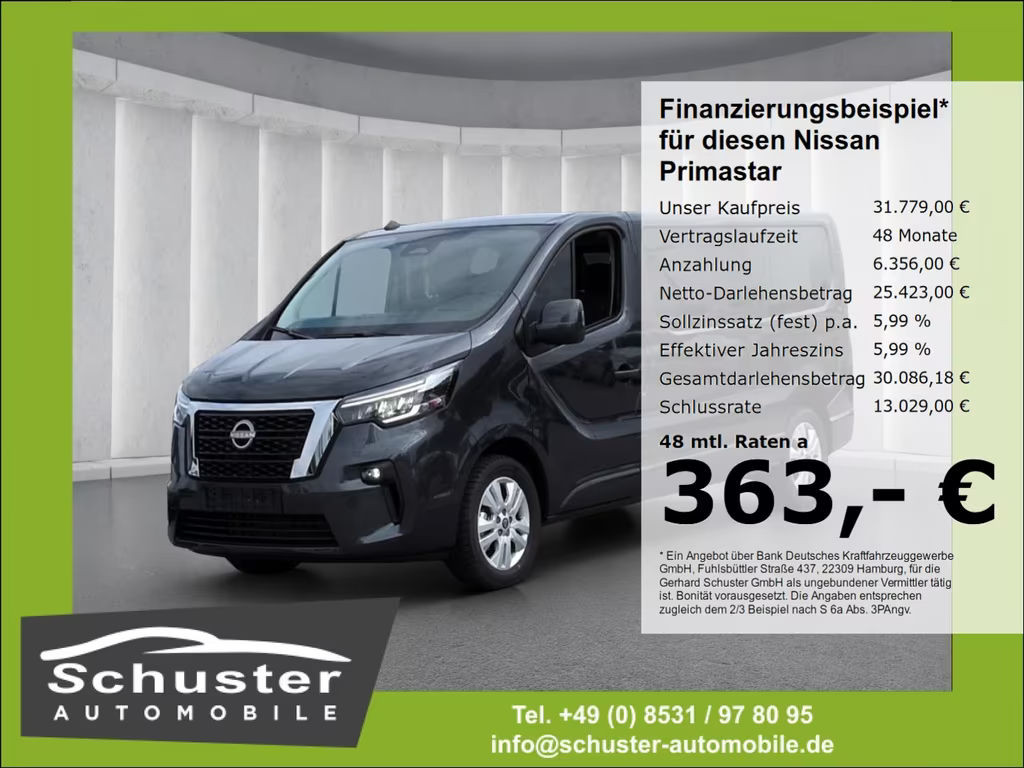 Nissan Primastar Tekna