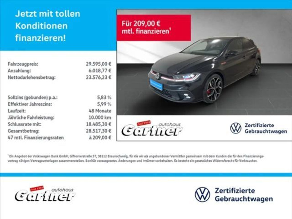 Volkswagen Polo DSG GTI