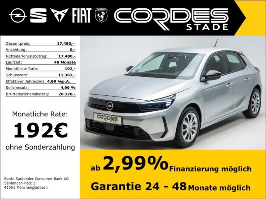 Opel Corsa F Edition Edition