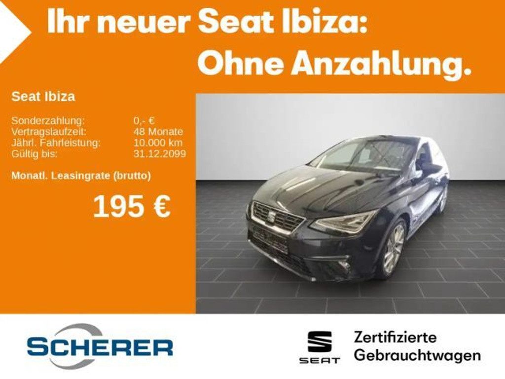 Seat Ibiza FR-lijn 1.0 TSI