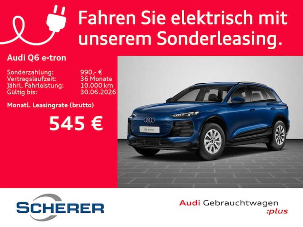 Audi Q6 e-tron SUV e-tron Audi Q6 SUV e-tron