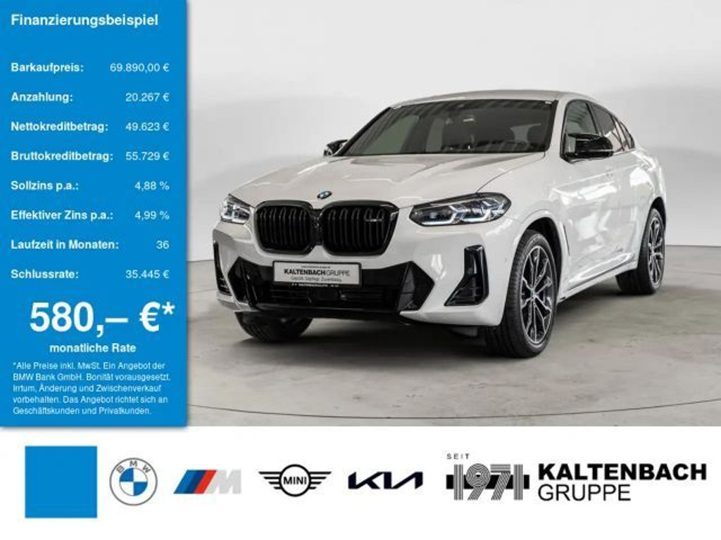 BMW X4 X4 M 40i HUD 360° LASER LED STANDHZ ACC W-LAN