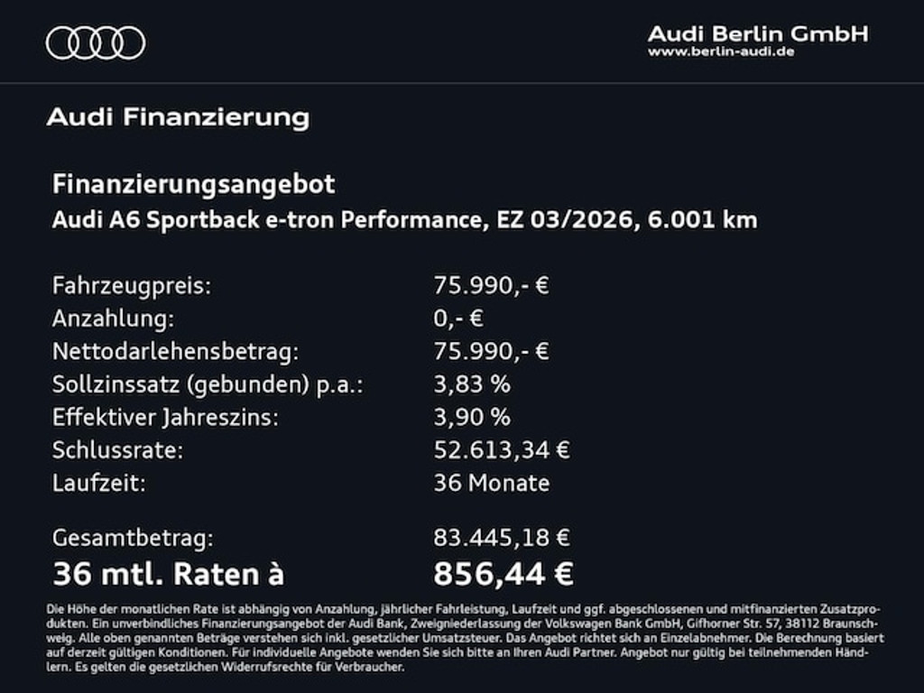 Audi A6 e-tron