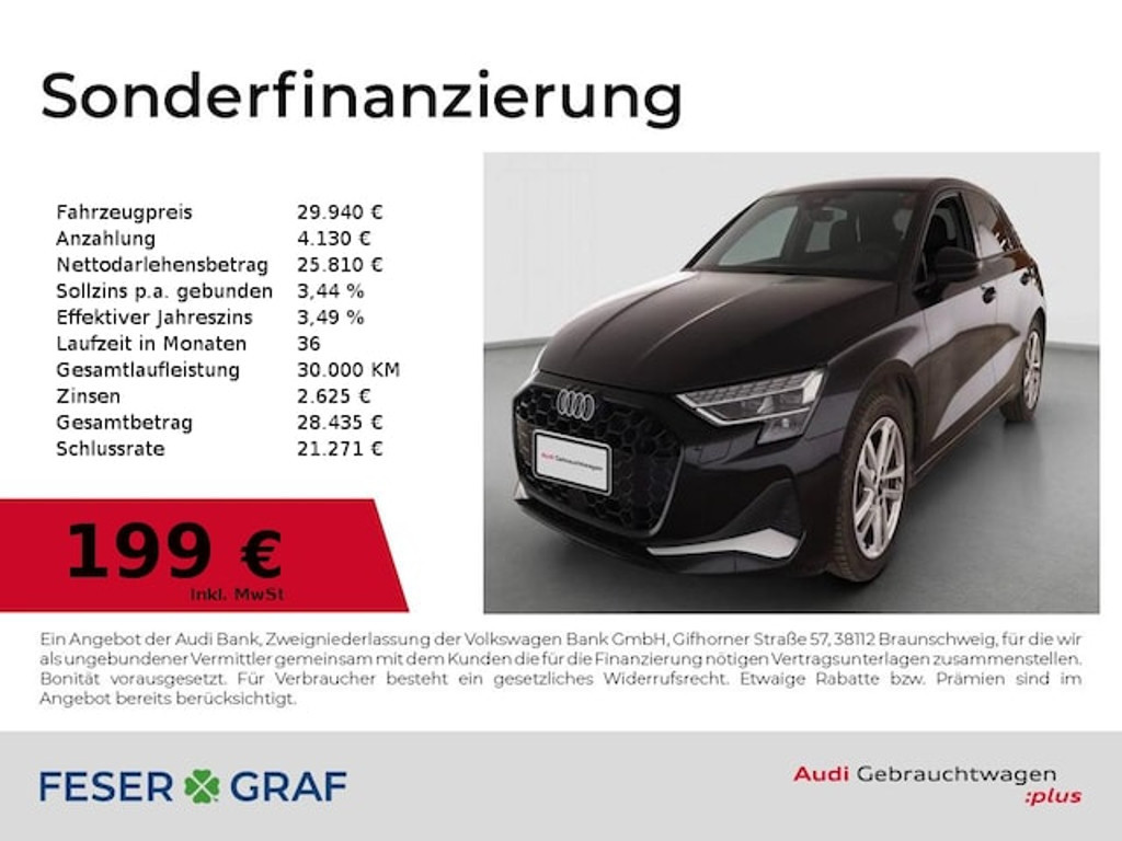 Audi A3 Sportback 35 TFSI