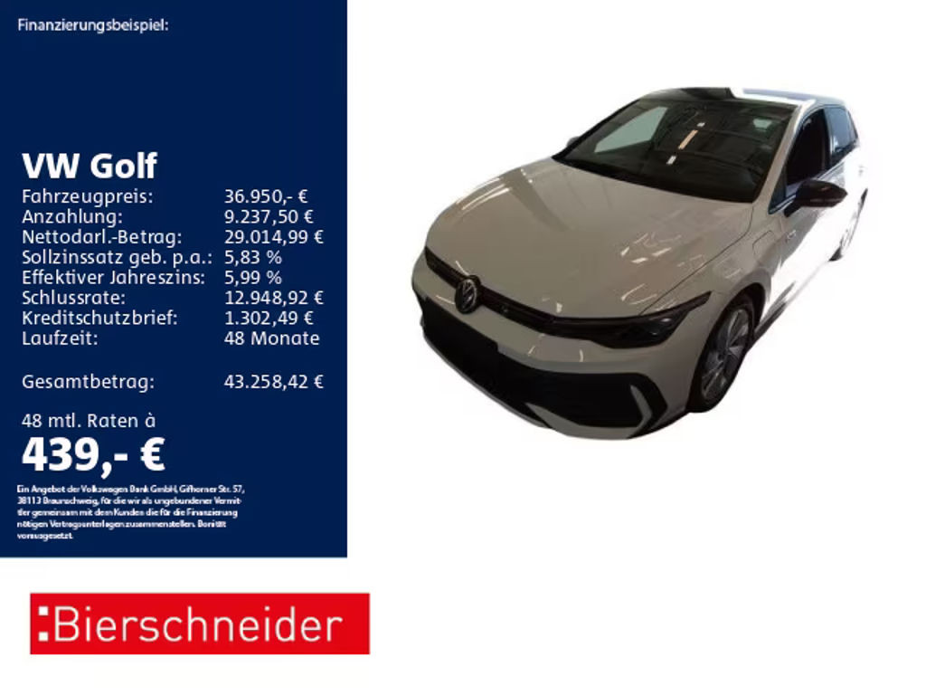 Volkswagen Golf DSG e-Golf GTE eHybrid 1.5 TSI