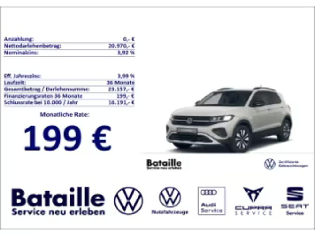 Volkswagen T-Cross 1.0 TSI