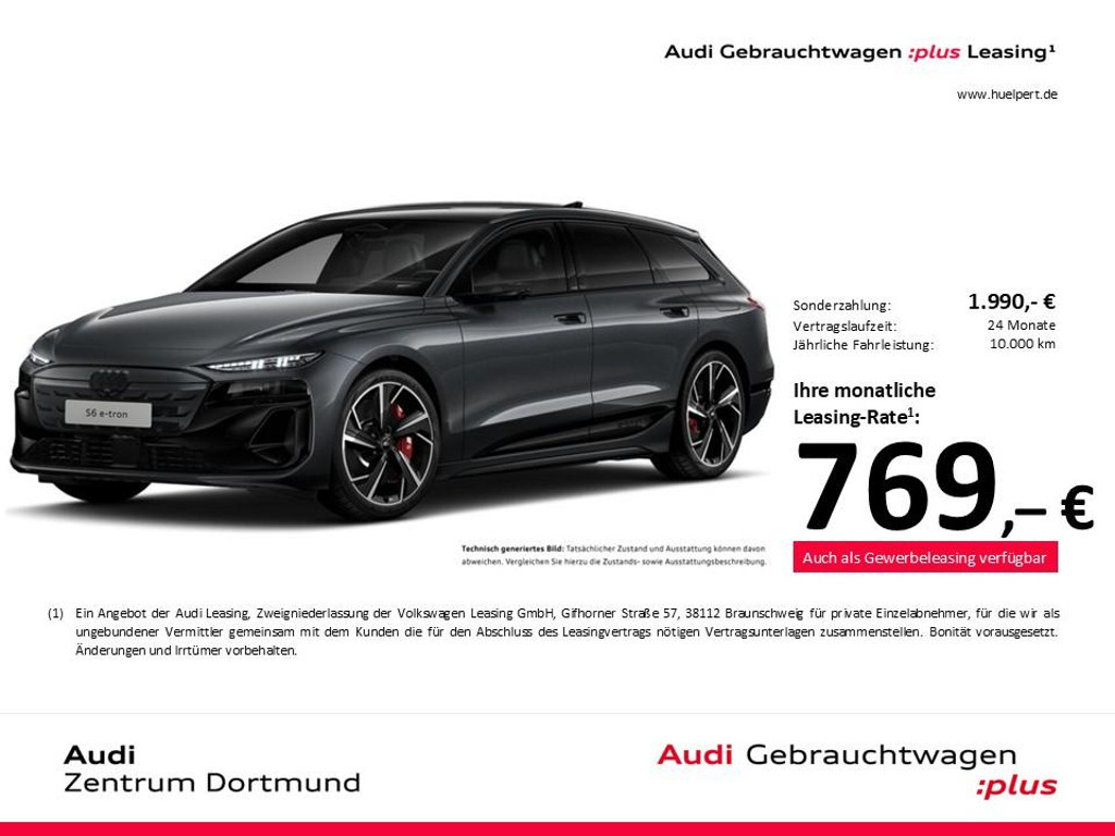Audi S6 e-tron