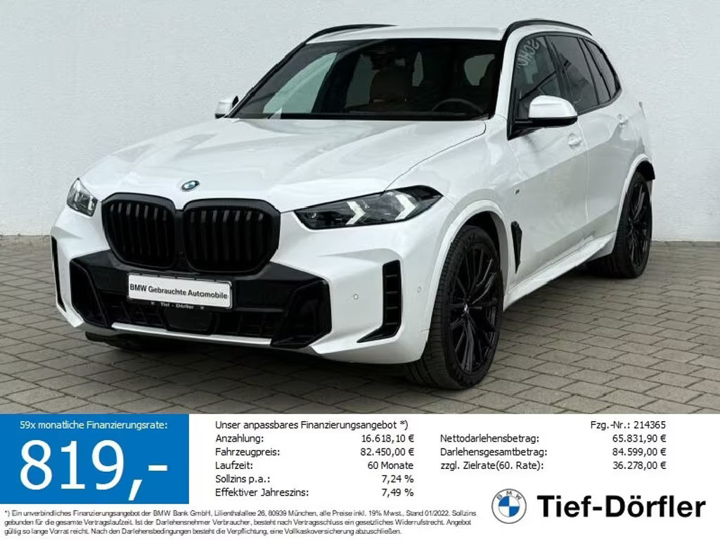 BMW X5 M-Sport xDrive30d